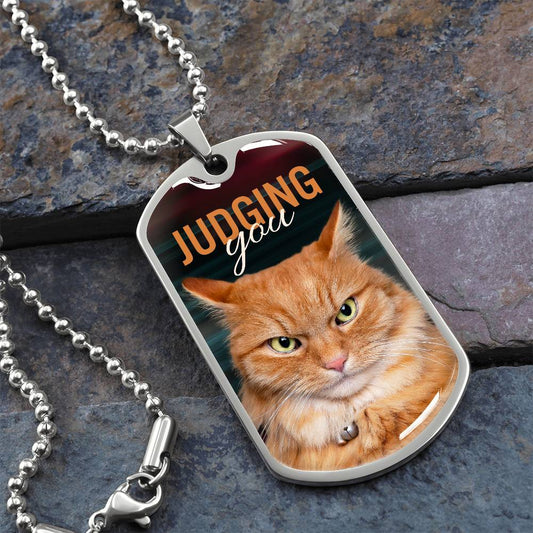 Judging You Necklace