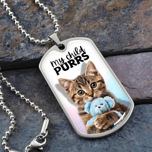 My Child Purrs Necklace