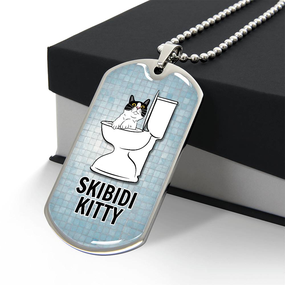 Skibidi Kitty Necklace