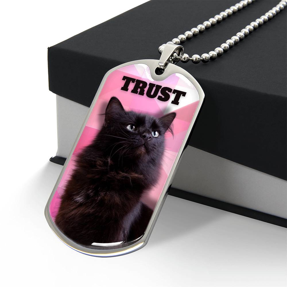 Black Cat Trust Necklace