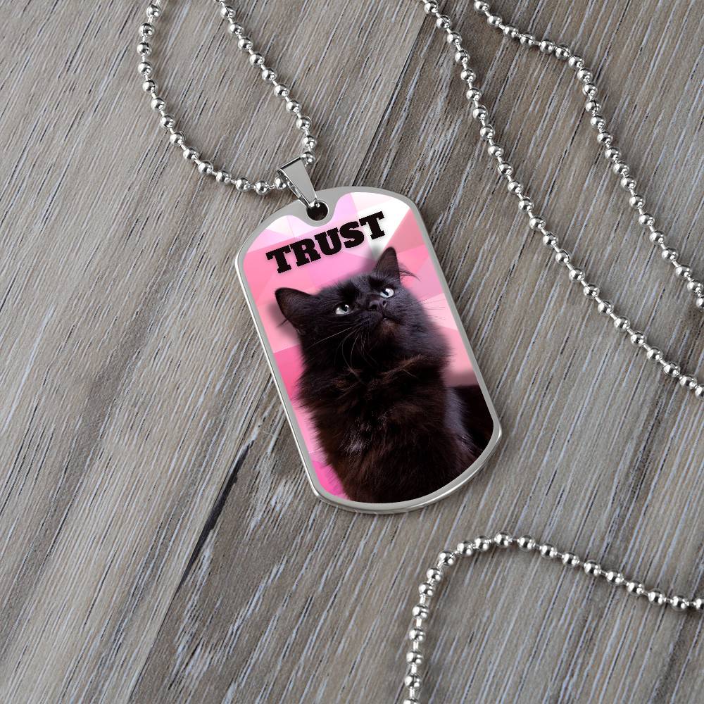 Black Cat Trust Necklace