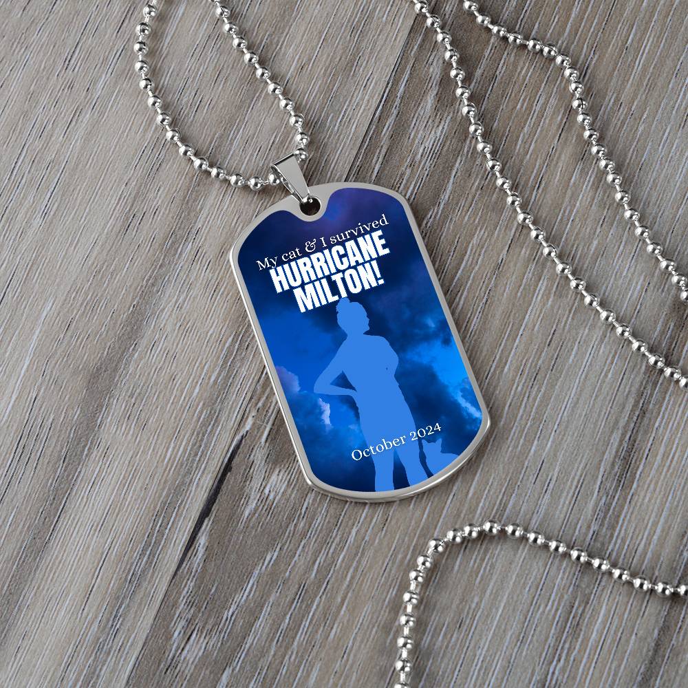 Hurricane Milton Survivor Necklace