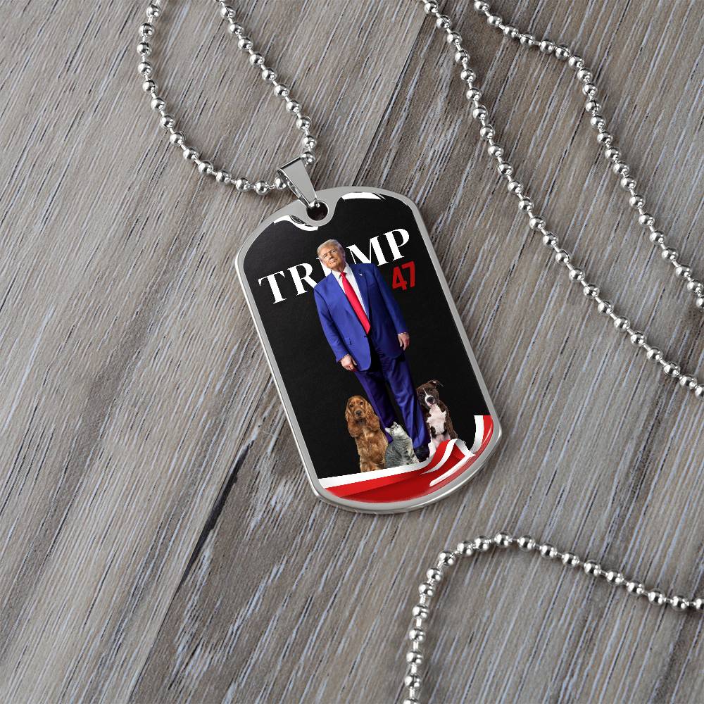 Trump 47 Necklace