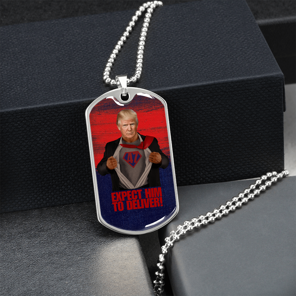 Trump 47 Will Deliver Necklace