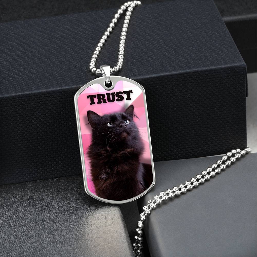 Black Cat Trust Necklace