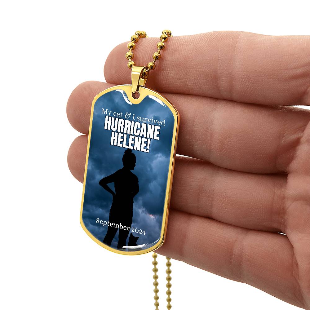 Hurricane Helene Survivor Necklace