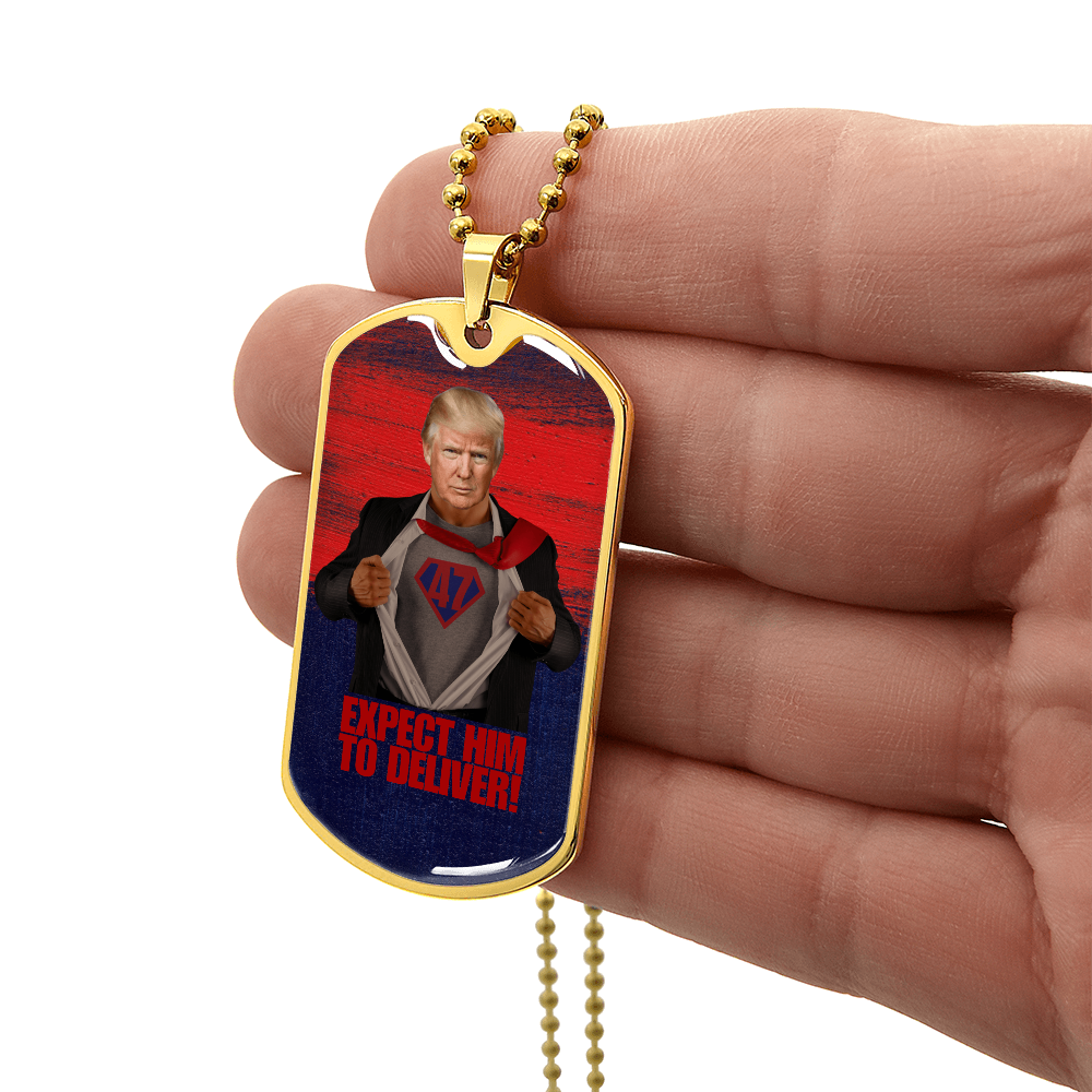 Trump 47 Will Deliver Necklace