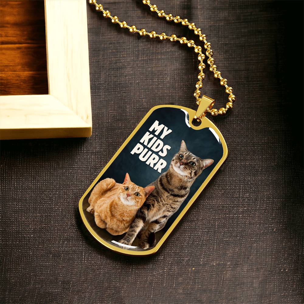 My Kids Purr Necklace