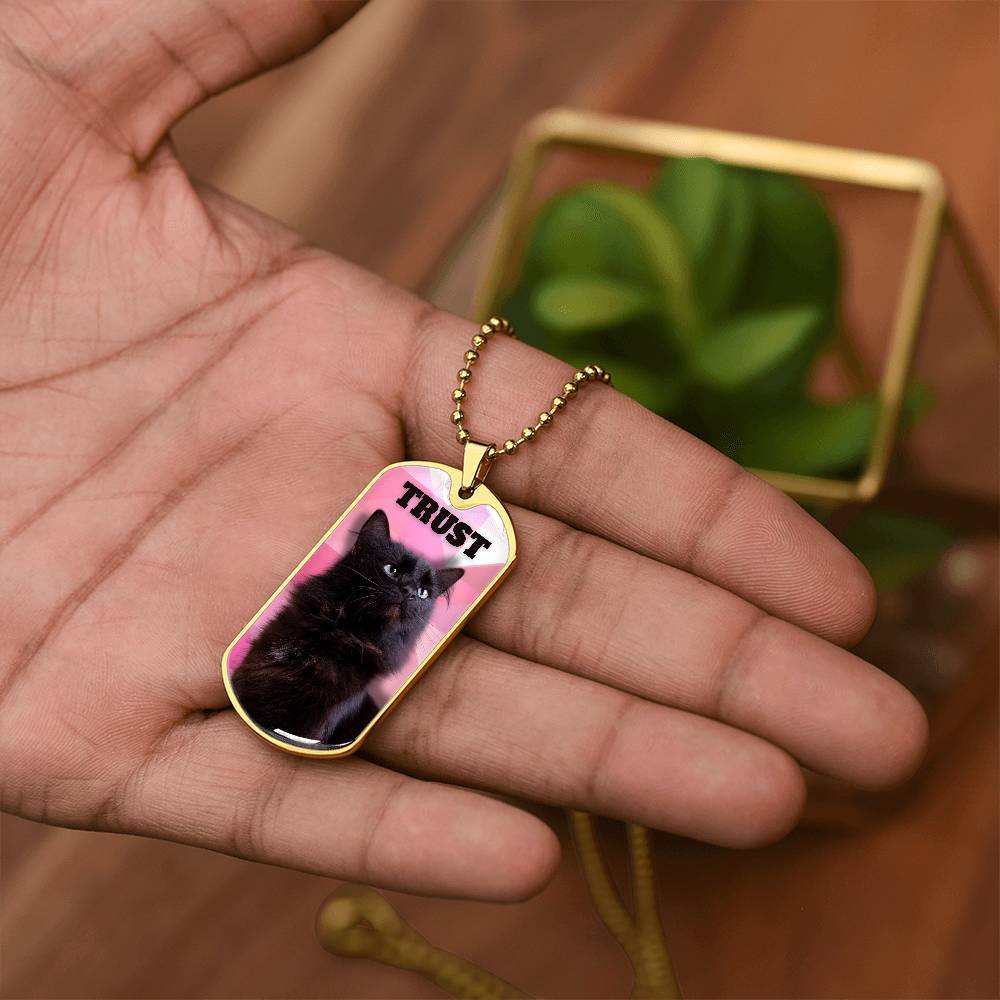 Black Cat Trust Necklace