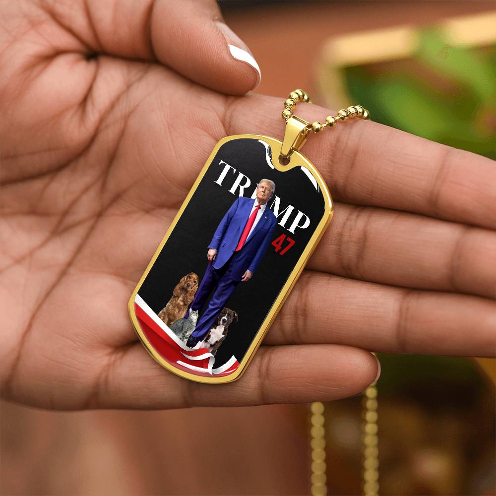 Trump 47 Necklace