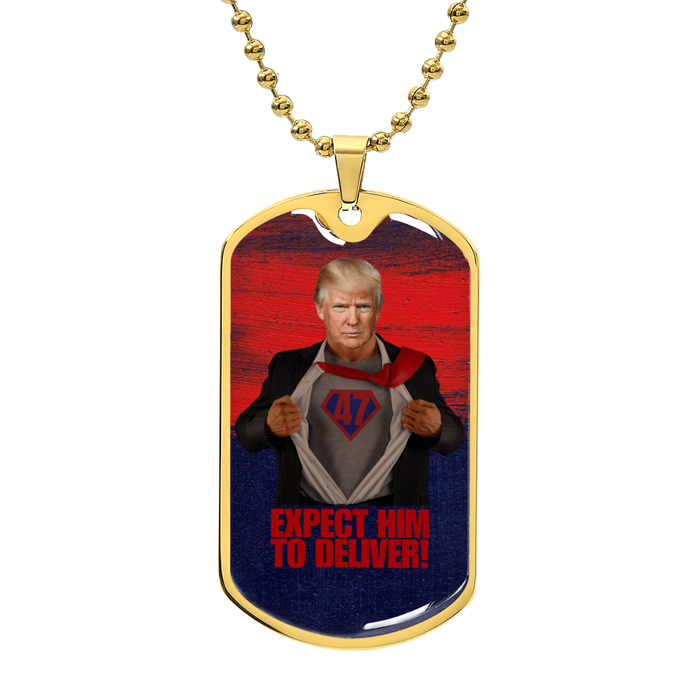 Trump 47 Will Deliver Necklace