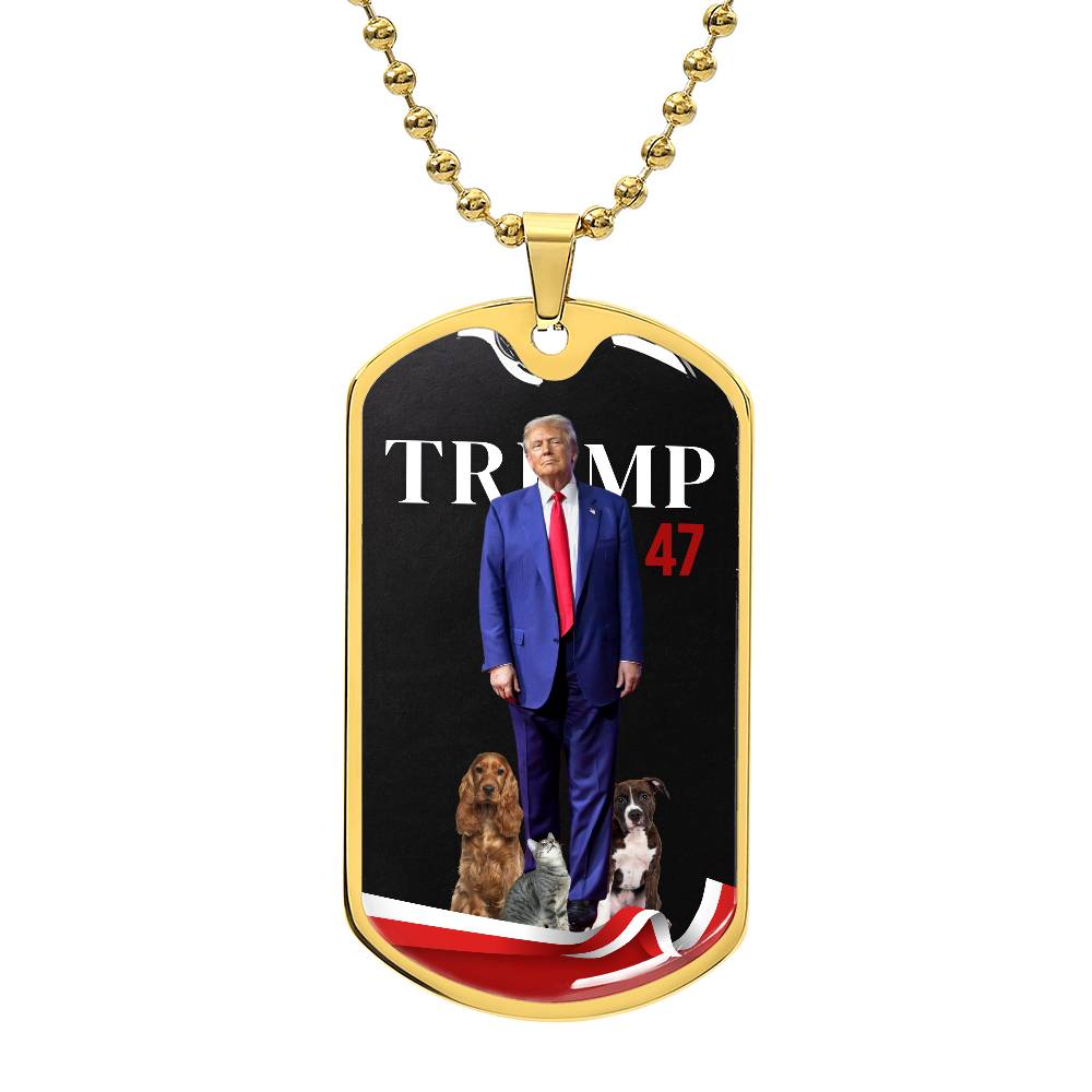 Trump 47 Necklace