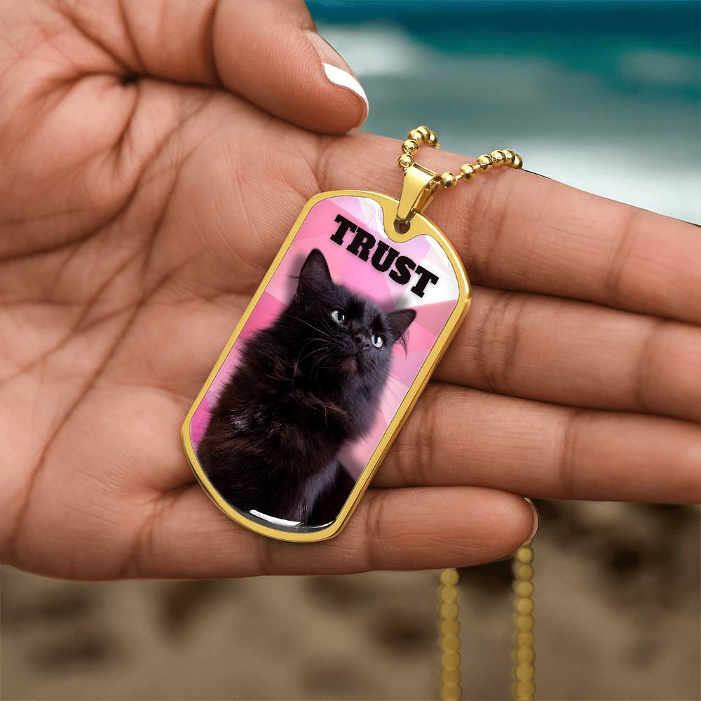 Black Cat Trust Necklace