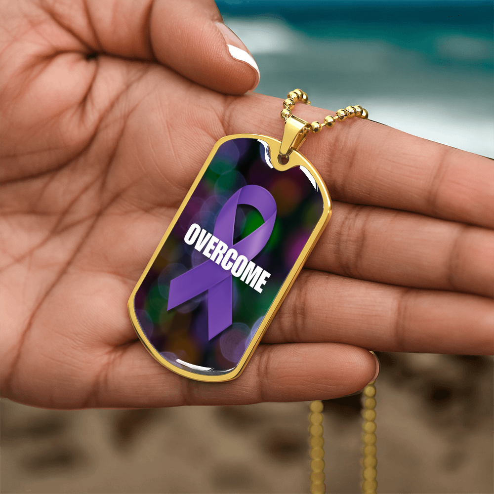 Epilepsy Overcome Necklace