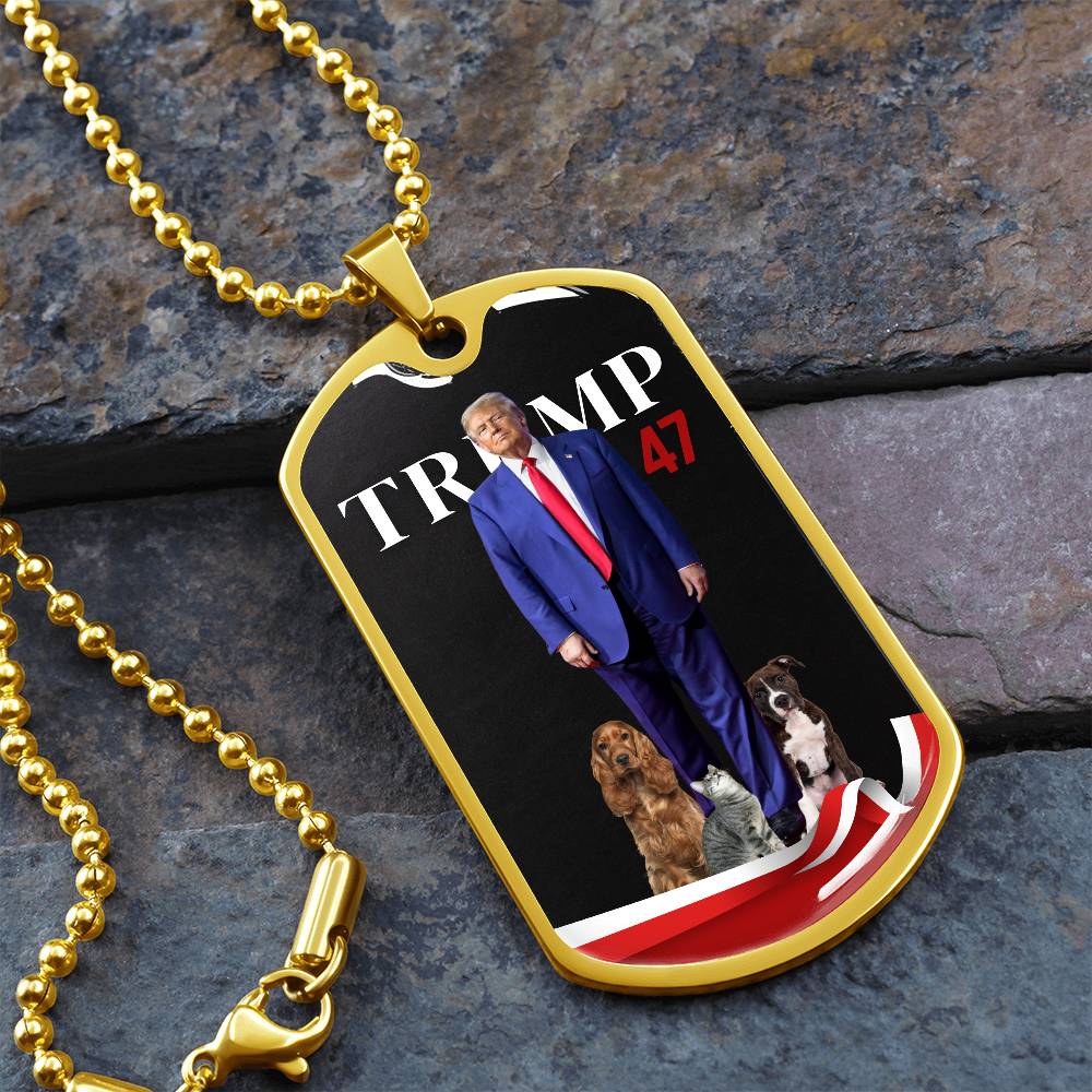 Trump 47 Necklace