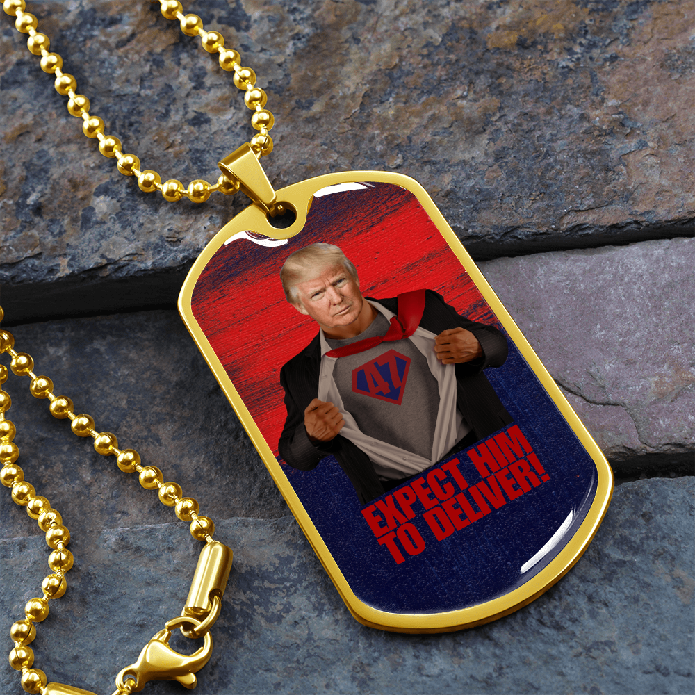 Trump 47 Will Deliver Necklace