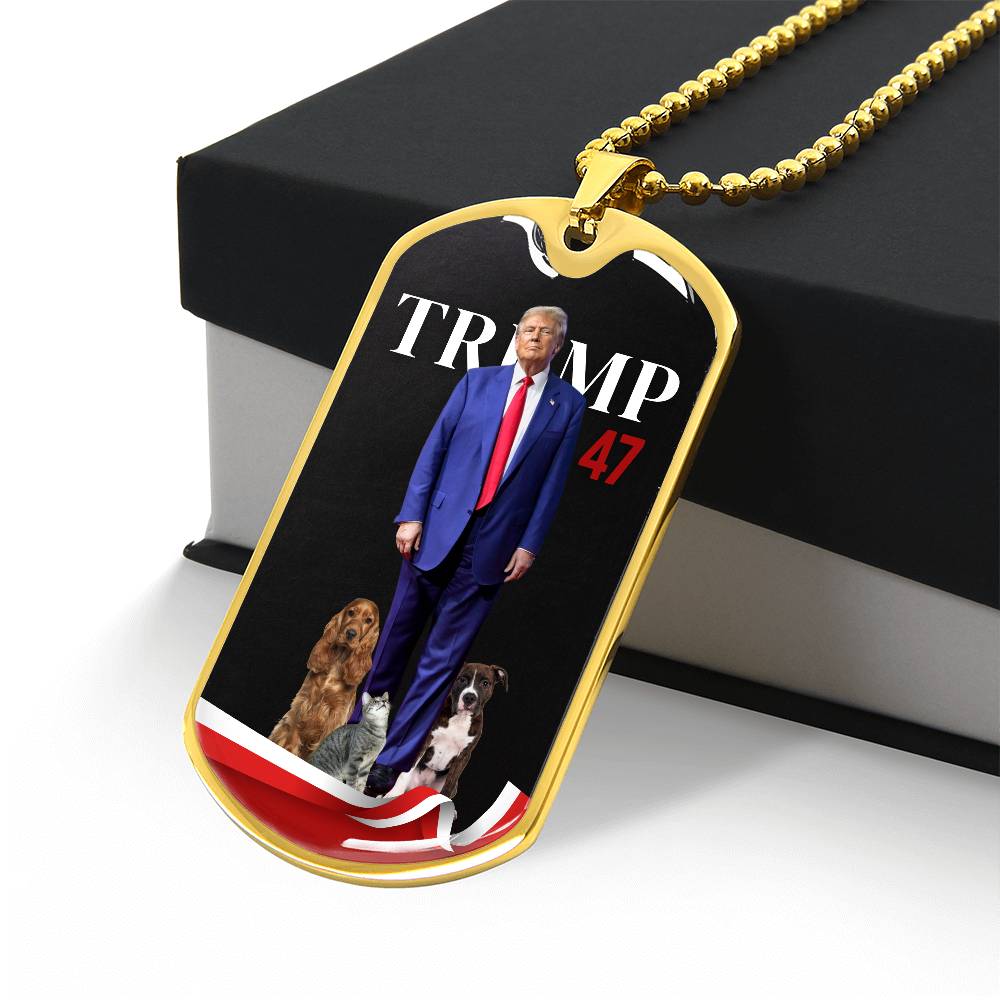 Trump 47 Necklace