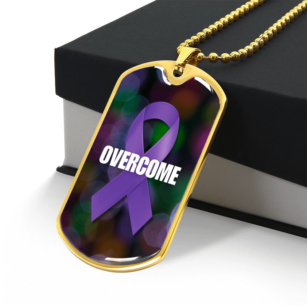 Epilepsy Overcome Necklace