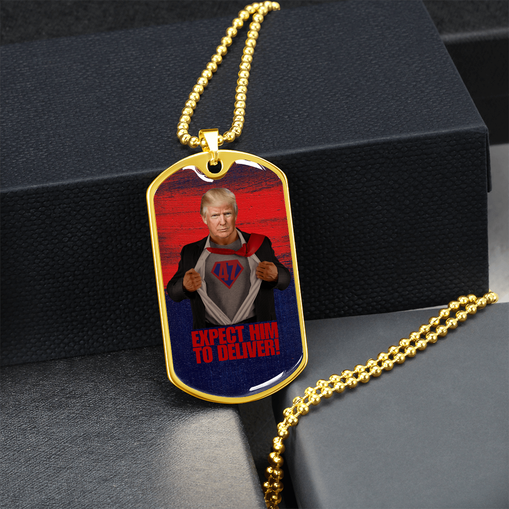 Trump 47 Will Deliver Necklace