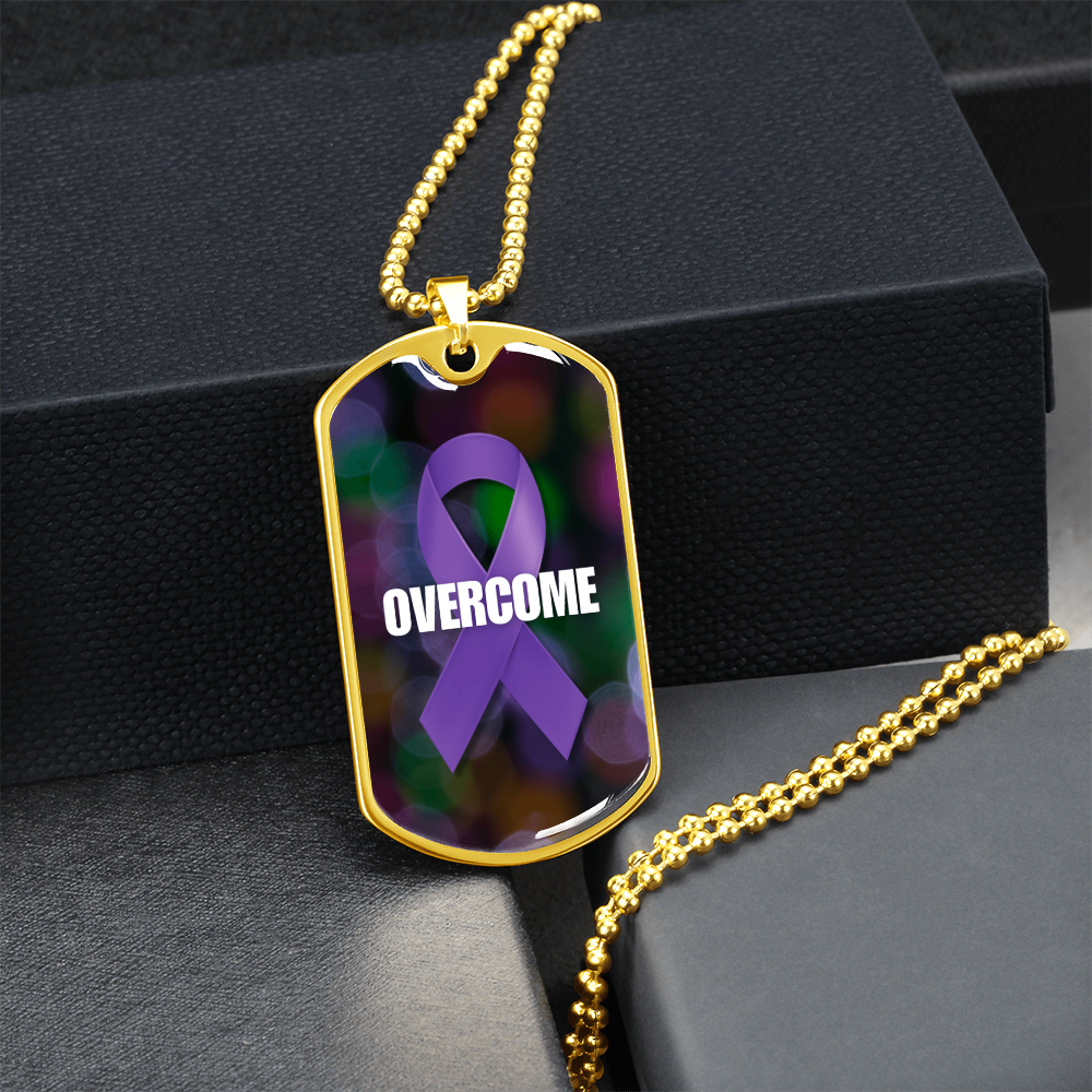 Epilepsy Overcome Necklace