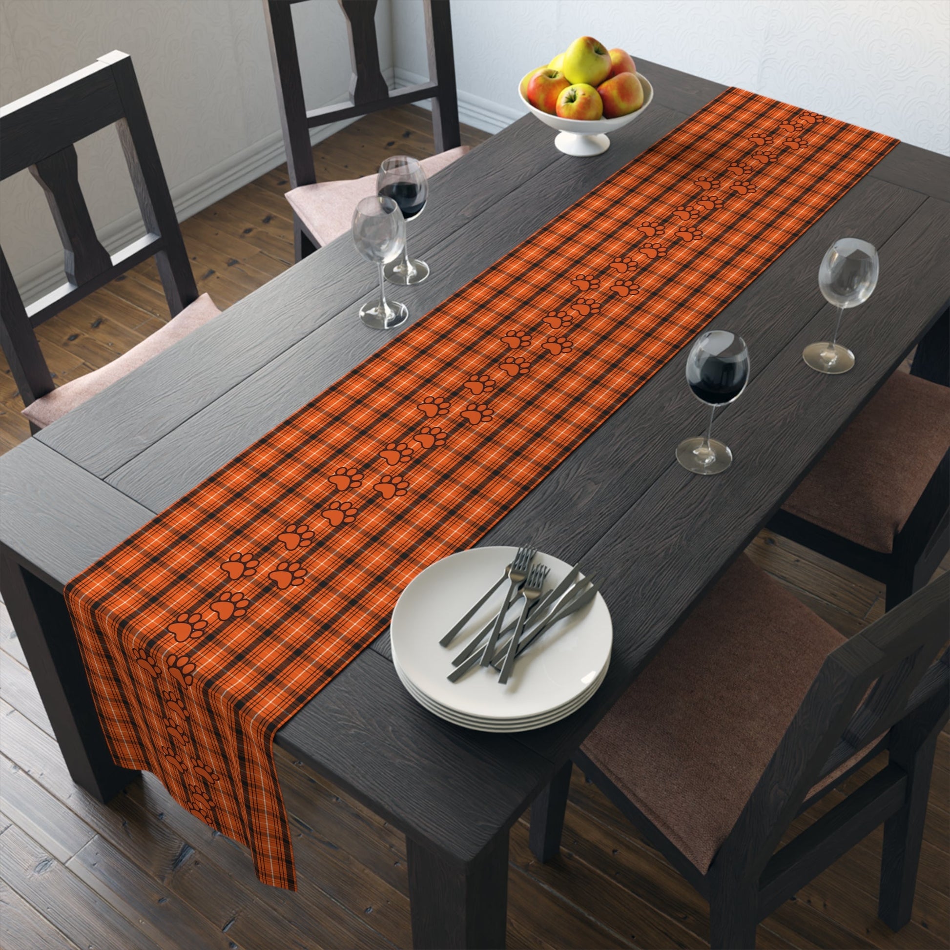 Autumn Paw Prints Table Runner - Home Decor - EpiAl's Shop