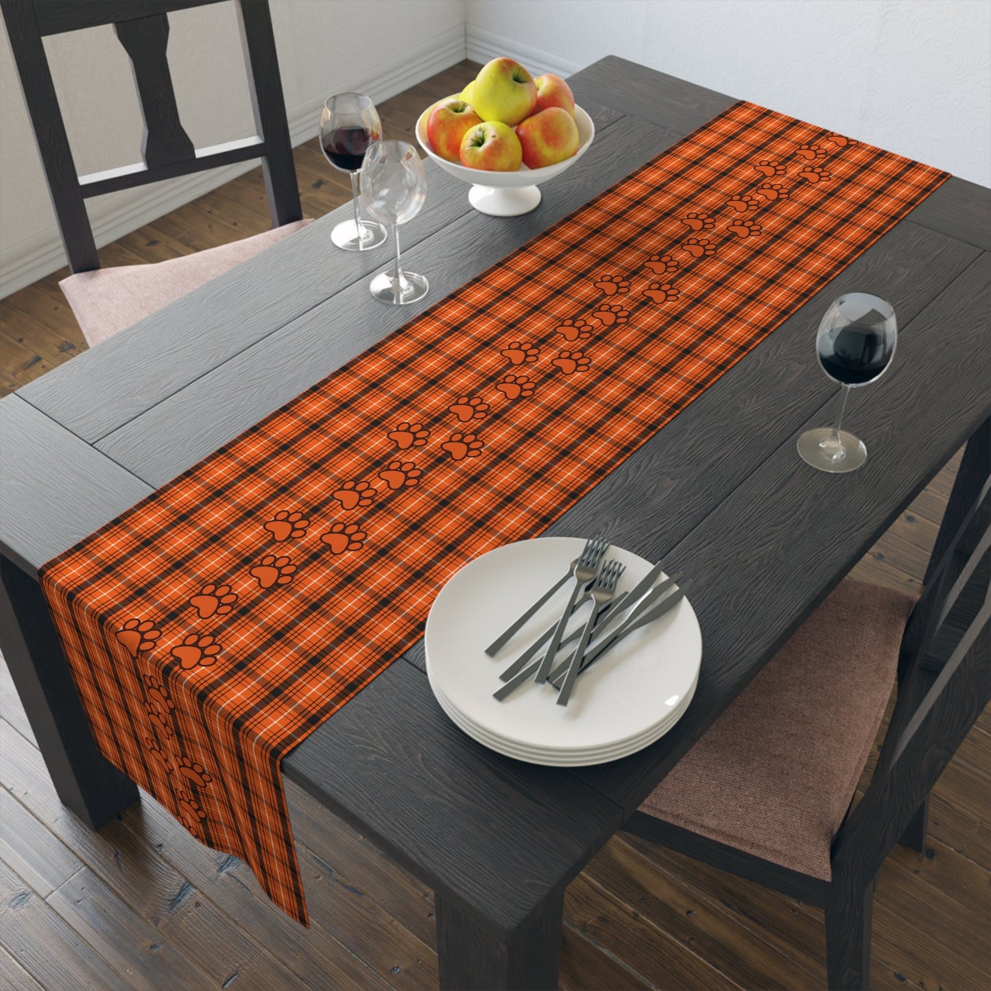 Autumn Paw Prints Table Runner - Home Decor - EpiAl's Shop