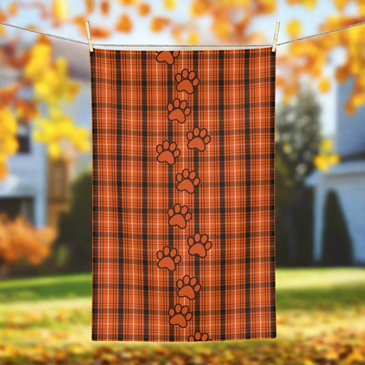 Autumn Plaid Microfiber Tea Towel - Home Decor - EpiAl's Shop