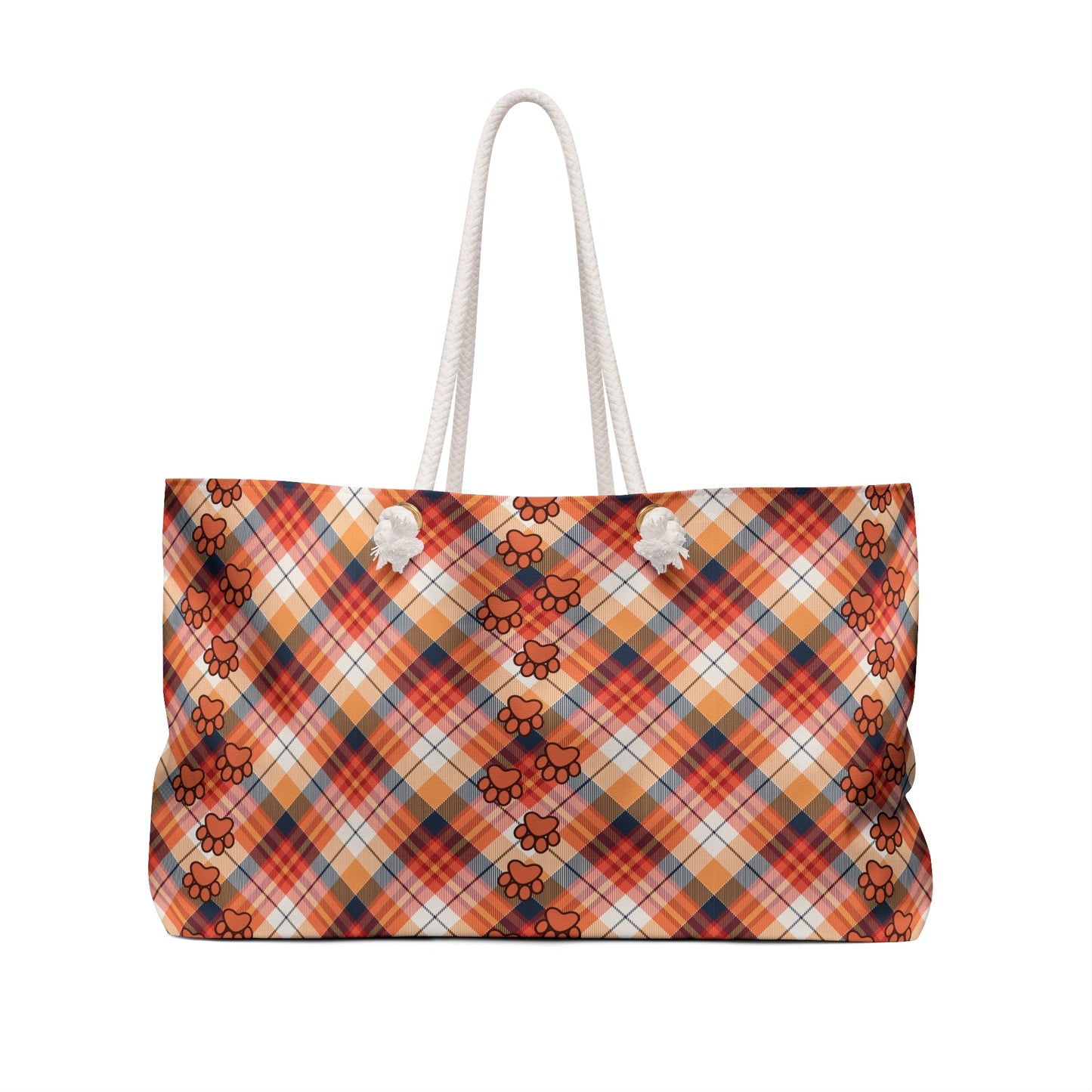 Autumn Plaid Weekender Bag - Bags - EpiAl's Shop