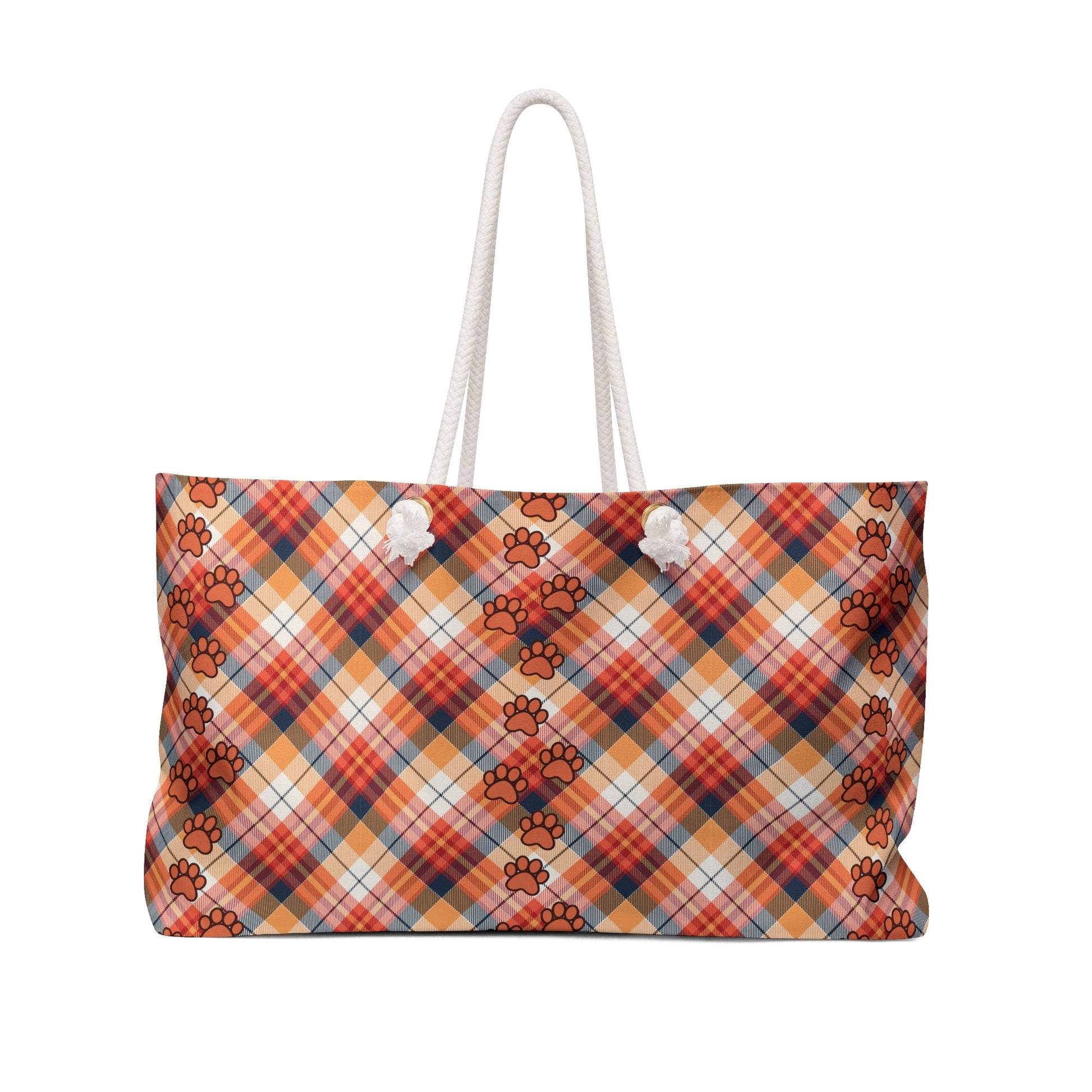 Autumn Plaid Weekender Bag - Bags - EpiAl's Shop