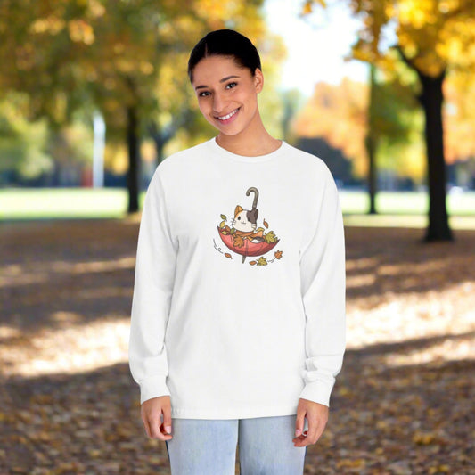 Autumn Umbrella Unisex Classic Long Sleeve T - Shirt - Long - sleeve - Epileptic Al’s Shop