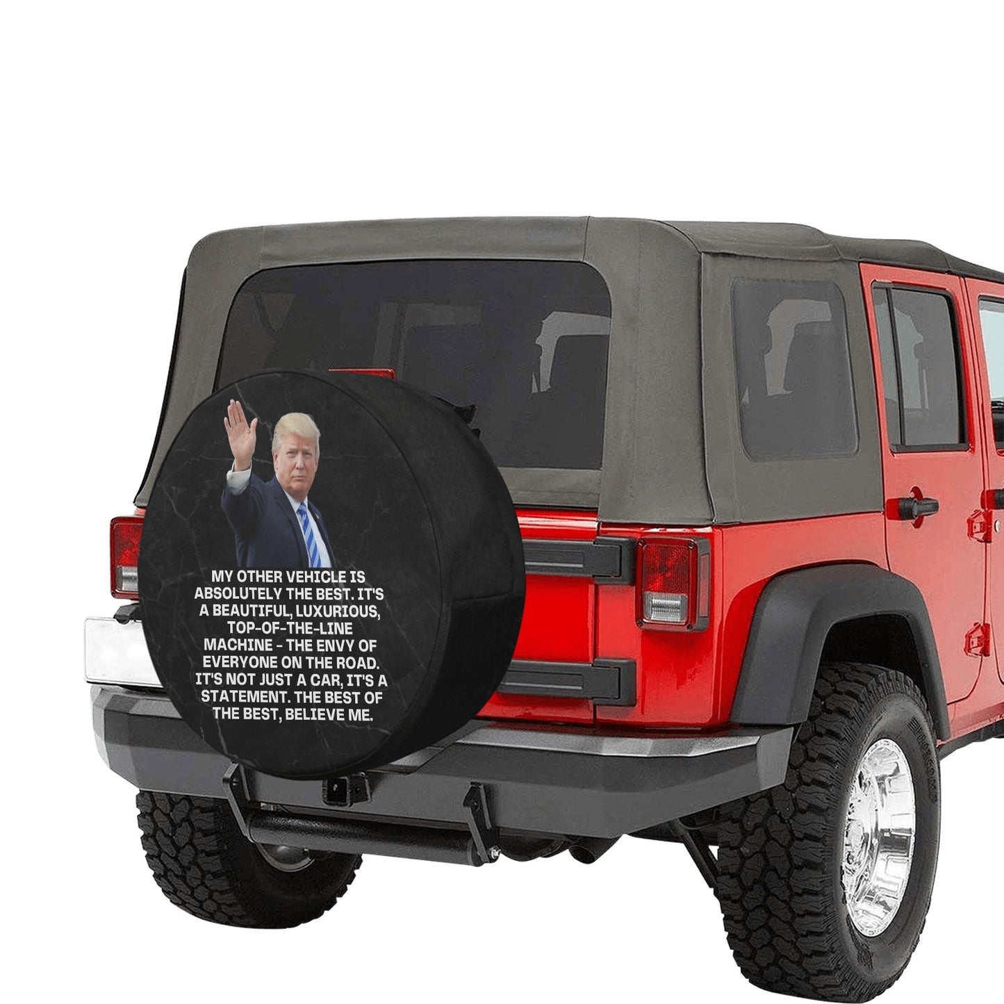 Trump Other Vehicle Spare Tire Cover(Large)(17")