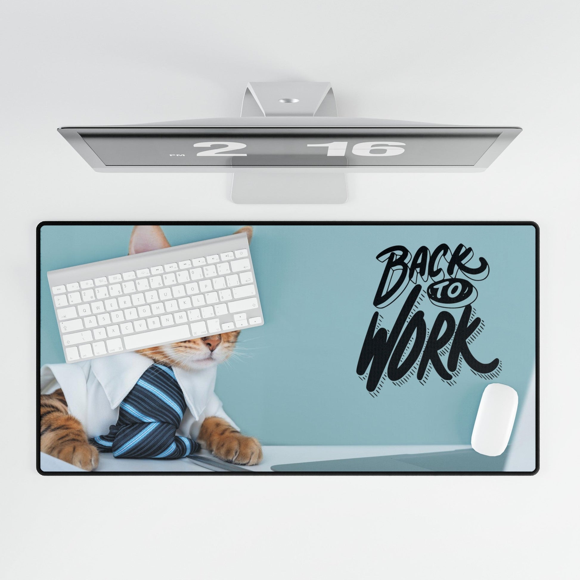 Back to Work Desk Mats - Home Decor - Epileptic Al’s Shop