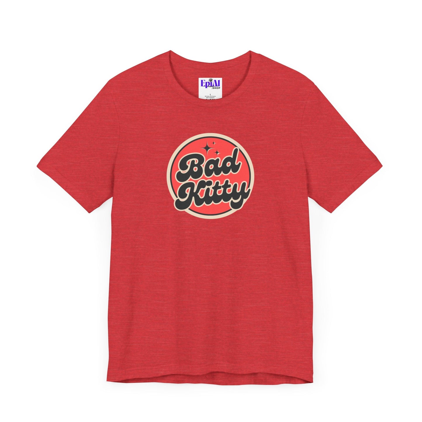 Bad Kitty Unisex Jersey Short Sleeve Tee - T - Shirt - Epileptic Al’s Shop