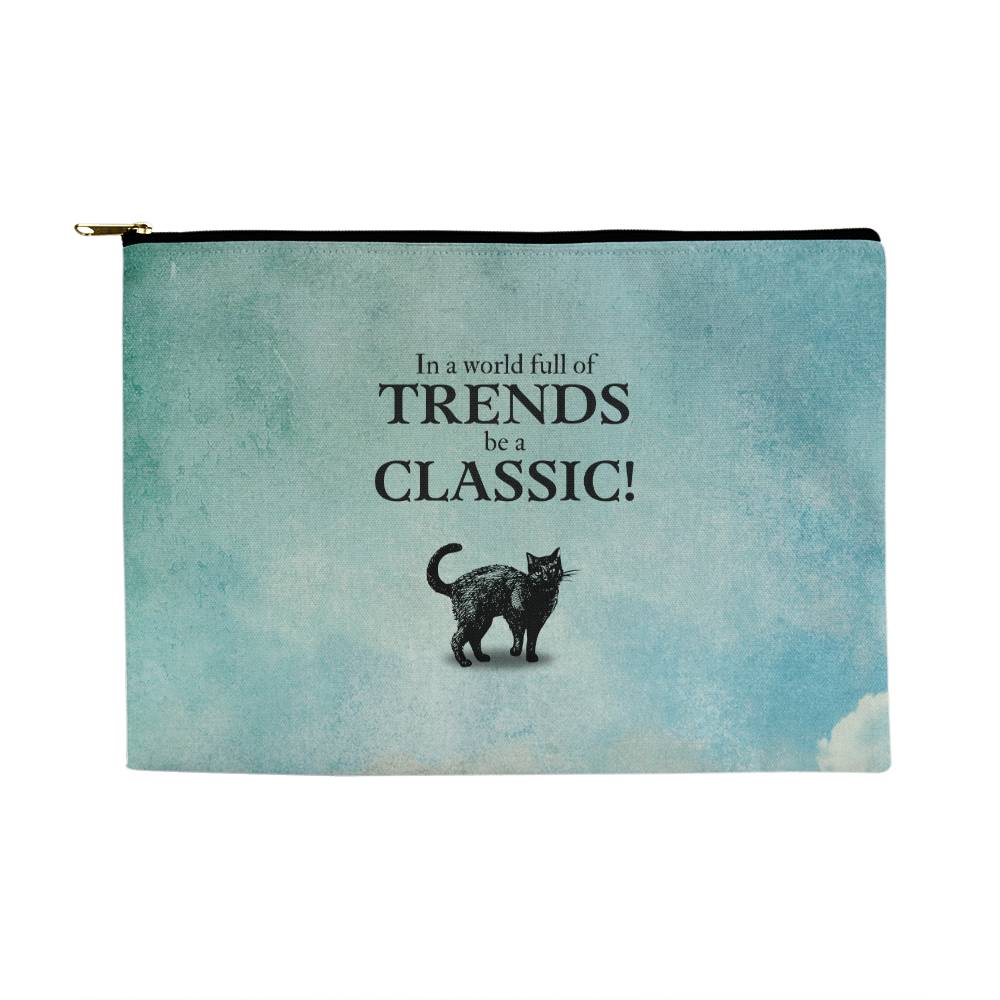 Be a Classic Fabric Zippered Pouch - Jewelry - EpiAl's Shop