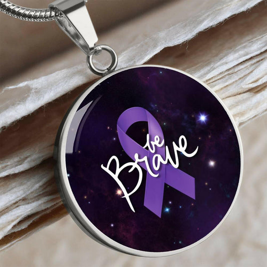 Be Brave Necklace - Jewelry - Epileptic Al’s Shop