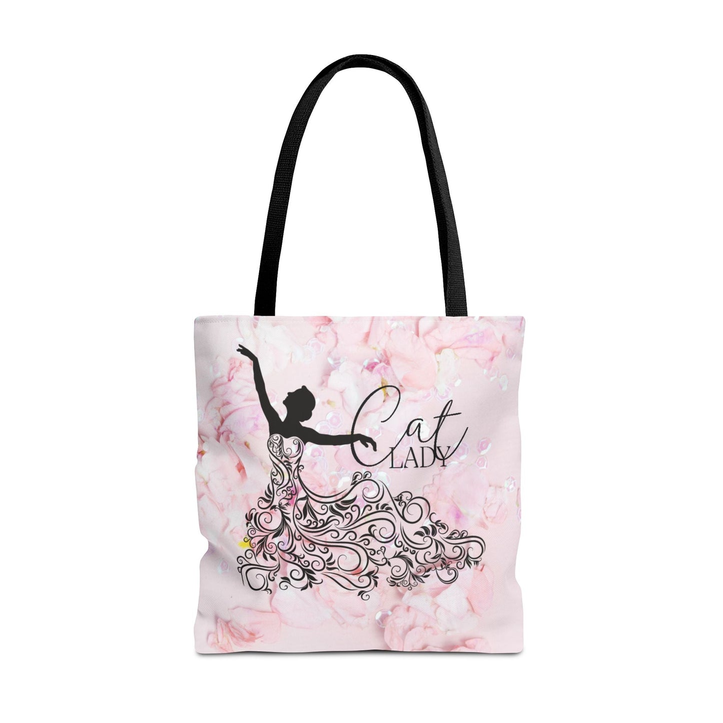 Beautiful Cat Lady Tote Bag - Bags - EpiAl's Shop