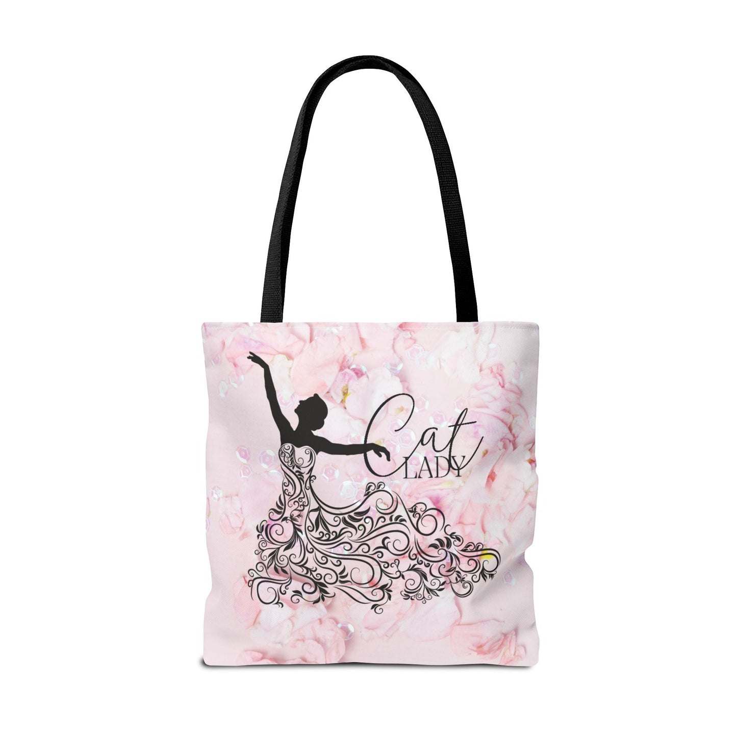 Beautiful Cat Lady Tote Bag - Bags - EpiAl's Shop