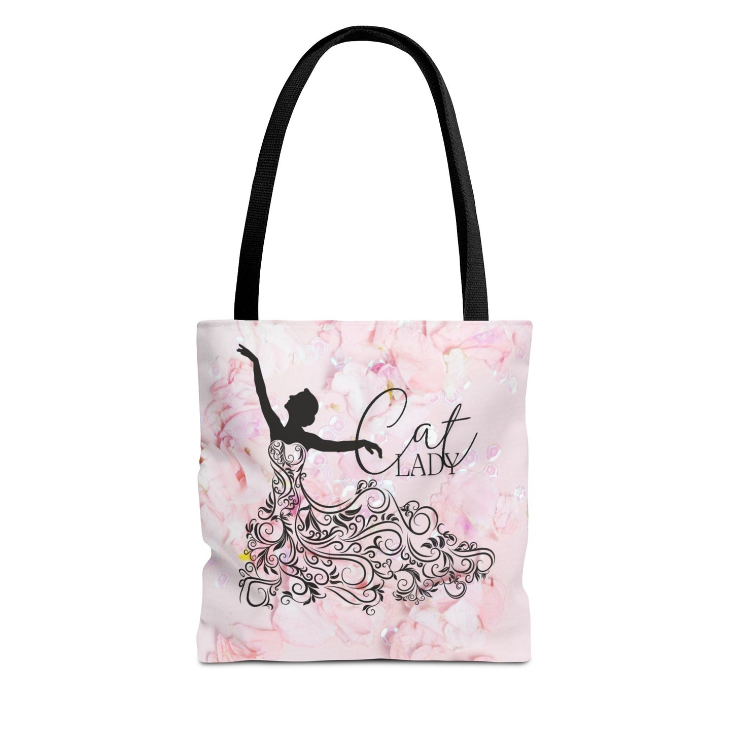 Beautiful Cat Lady Tote Bag - Bags - EpiAl's Shop