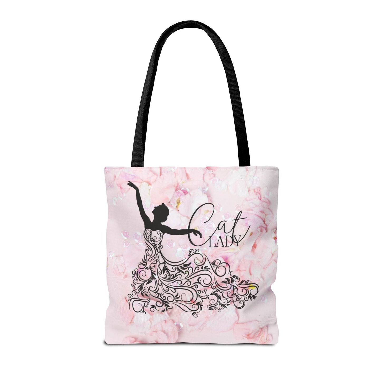 Beautiful Cat Lady Tote Bag - Bags - EpiAl's Shop