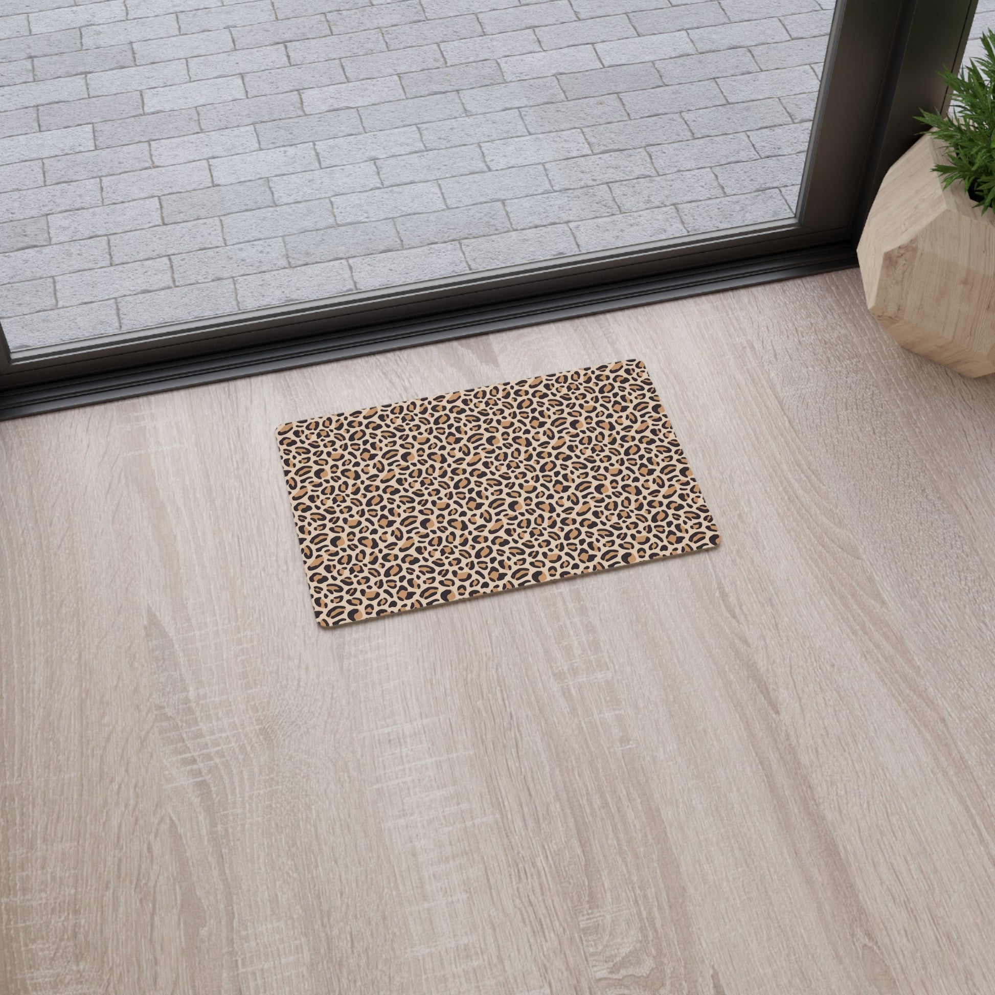 Beautiful Leopard Print Floor Mat - Home Decor - Epileptic Al’s Shop