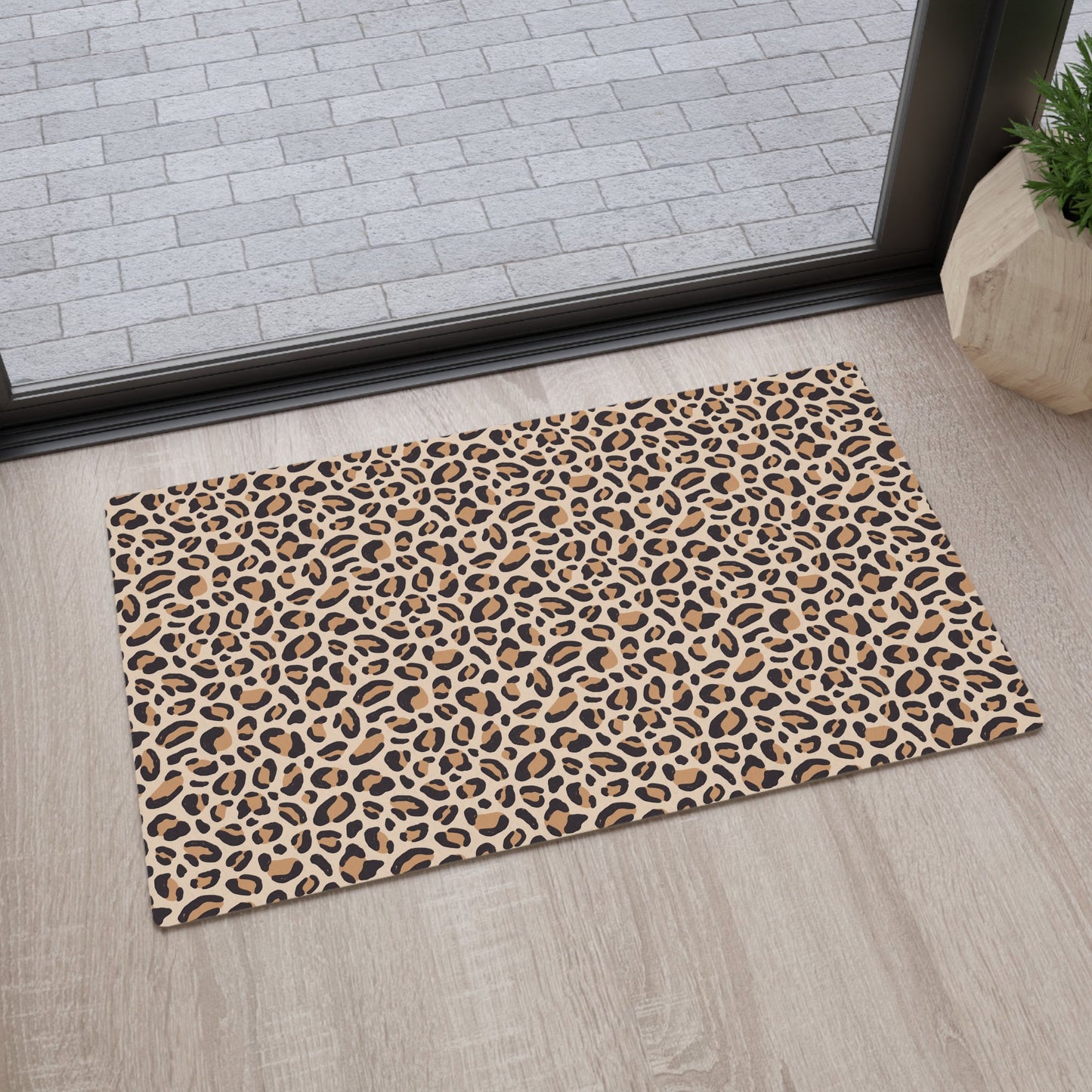 Beautiful Leopard Print Floor Mat - Home Decor - Epileptic Al’s Shop