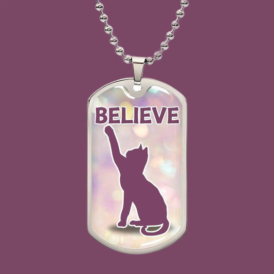 Believe Necklace - Jewelry - Epileptic Al’s Shop