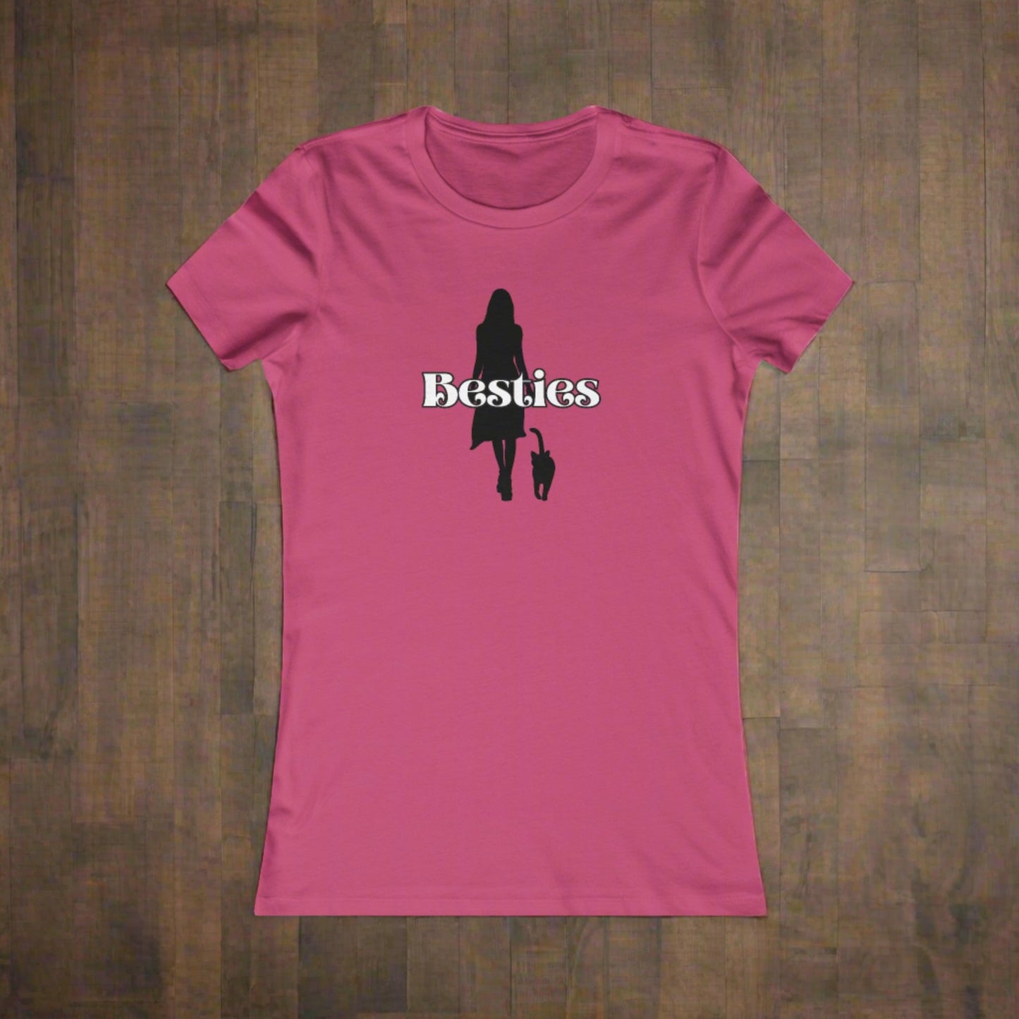 Besties Women's Favorite Tee - T - Shirt - Epileptic Al’s Shop