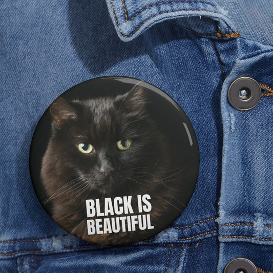 Black is Beautiful Pin Buttons - Accessories - EpiAl's Shop