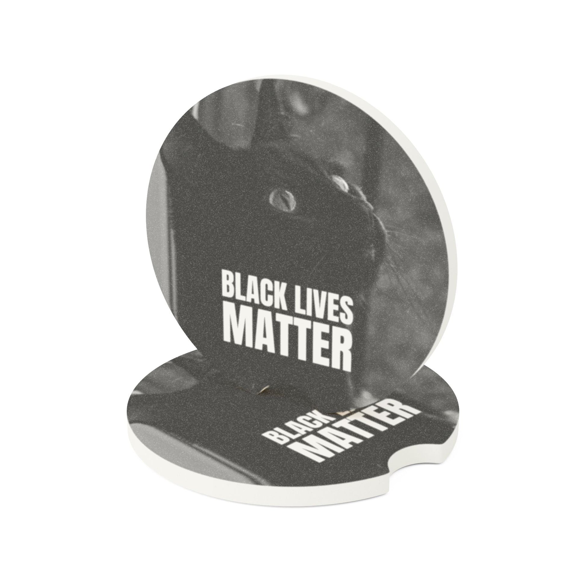 Black Lives Matter Soapstone Car Coaster - Vehicle Accessories - EpiAl's Shop