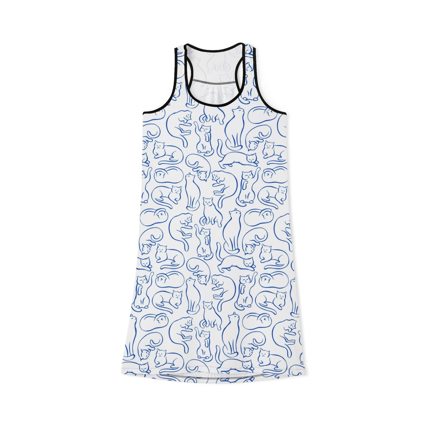 Blue Kitty Women's Racerback Dress - Tank Top - Epileptic Al’s Shop