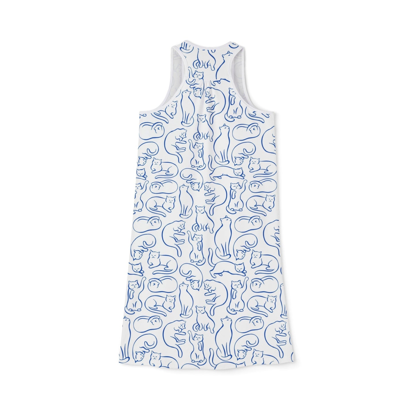 Blue Kitty Women's Racerback Dress - Tank Top - Epileptic Al’s Shop