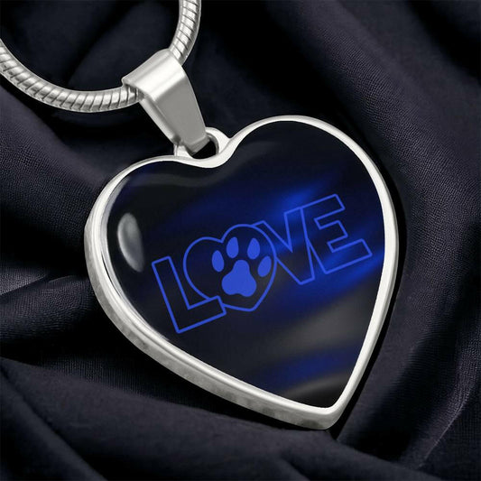 Blue Love Necklace - Jewelry - Epileptic Al’s Shop