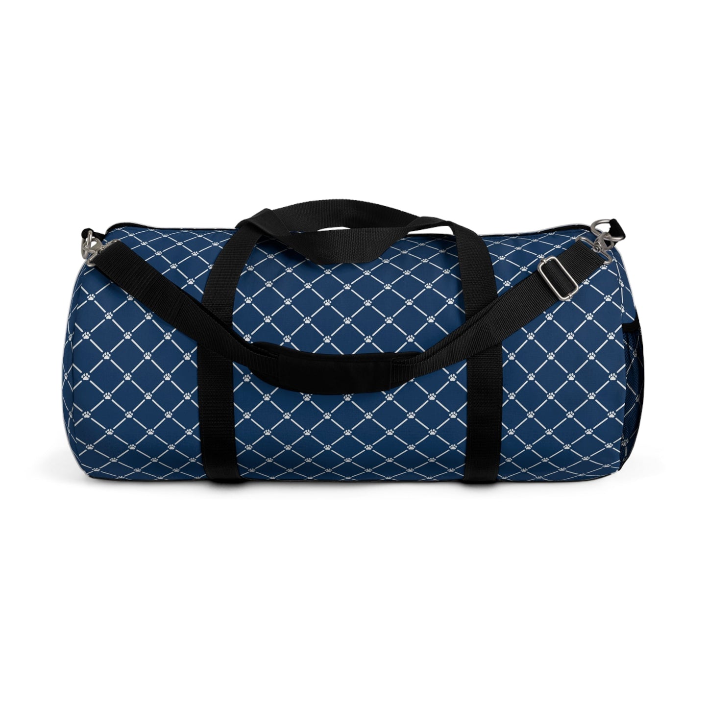 Blue Paw Pattern Duffel Bag - Bags - Epileptic Al’s Shop