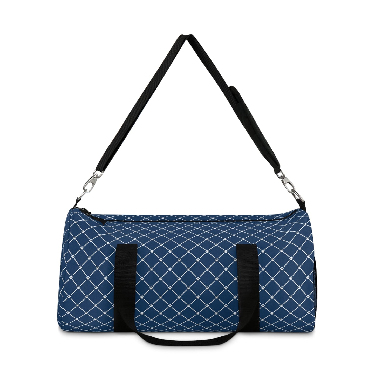 Blue Paw Pattern Duffel Bag - Bags - Epileptic Al’s Shop